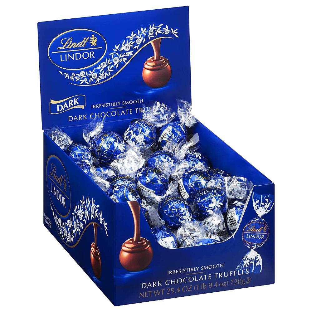 リンツ Lindt チョコレート Lindor リンドール トリュフ Truffles ダークチョコレート 個包装 60粒入り バレンタイン ギフト 1