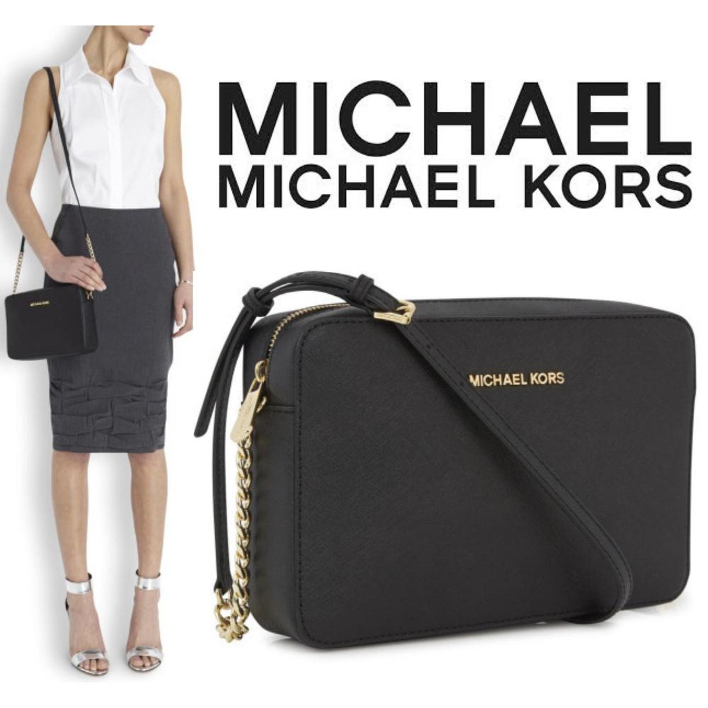 MICHAELE KORS マイケルコース チェーンストラップバッグ 黒