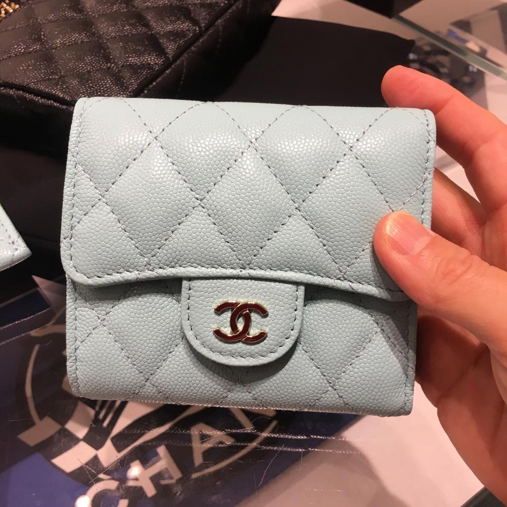 パネル ニューアートフレーム ナチュラル CHANEL シャネル 折り財布