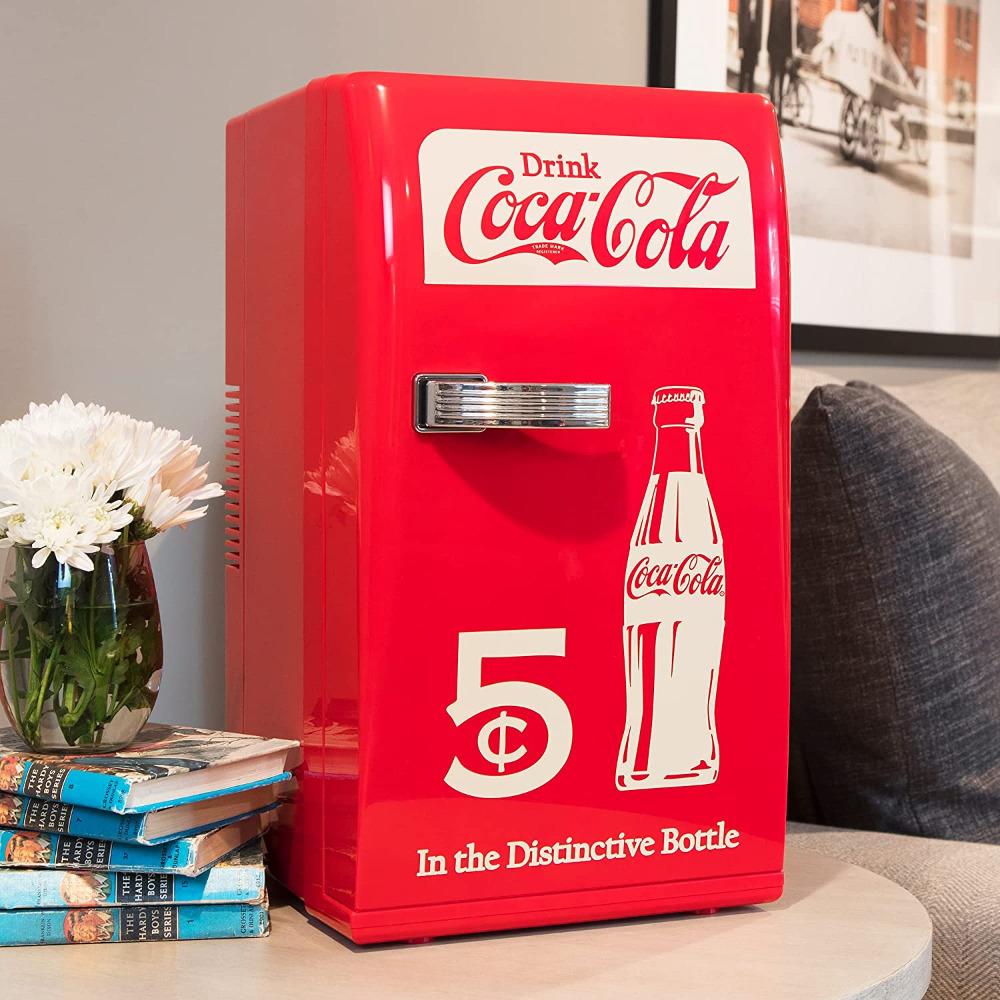 コカコーラ Coca Cola レトロ冷蔵庫　ミニ冷蔵庫　アメリカンなコカ・コーラ冷蔵庫 送料無料