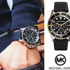 【最終SALE】メンズMichael Kors人気シリコン腕時計 MK8366