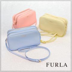 フルラ FURLA LILLI 可愛いショルダーバッグ ダブルファスナー レモンイエロー CEDRO 12