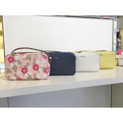 フルラ FURLA LILLI 可愛いショルダーバッグ ダブルファスナー レモンイエロー CEDRO 8