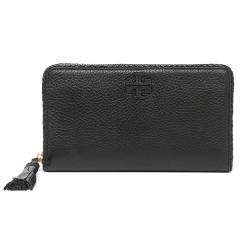 トリーバーチ TORY BURCH TAYLOR ZIP CONTINENTAL WALLET 長財布 BLACK  5