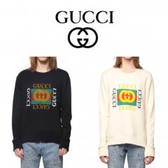 グッチ GUCCI ヴィンテージ ロゴ スウェットシャツ Cotton sweatshirt with Gucci logo 浜崎あゆみ 愛用 2