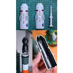 ロスコスモス/ソユーズ2.1aロケット模型 ハイディテール 4