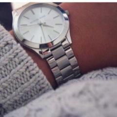 【シンプルシルバー♪】Michael Korsシルバー腕時計 MK3178 2