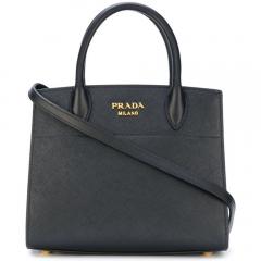 プラダ PRADA ビブリオテーク Bibliotheque バイカラー ハンドバック ショルダーバッグ 2Way 日本未入荷カラー 2