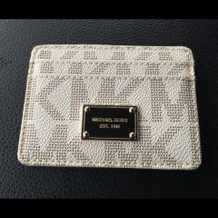 マイケルコース バニラ ID カードケース Michael Kors Vanilla ID / Card Case  1
